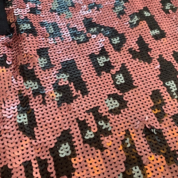 BCBG Leopard Print Sequin Skirt size XS - Picture 5 of 7